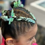 StarKids Braid Buns with Color Extension