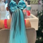 StarKids Half braids with Color Extensions Ponytailย